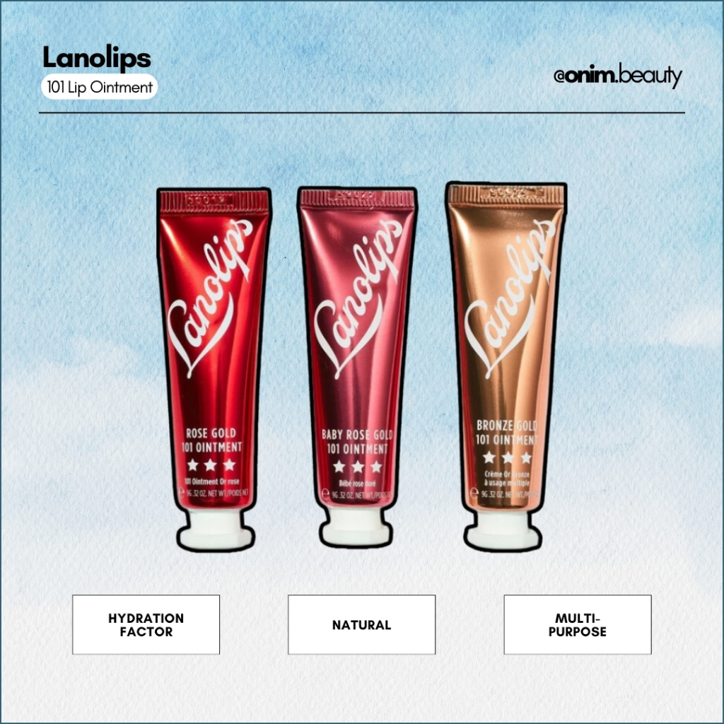 [𝐀𝐮𝐭𝐡-𝐁𝐢𝐥𝐥 𝐔𝐒] Son dưỡng đa năng Lanolips Gold 101 Ointment - ᴏᴍɪᴍ ʙᴇᴀᴜᴛʏ