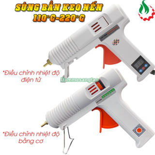 Súng bắn keo nến công suất 120W chỉnh nhiệt độ 110-220°C