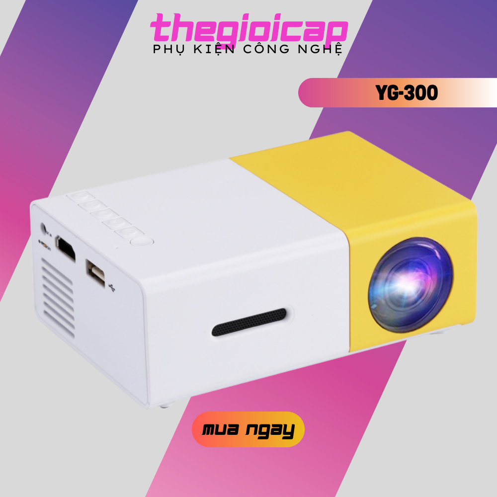 Máy chiếu mini LCD LED Projector YG-300