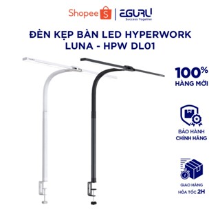 Đèn kẹp bàn LED HyperWork Luna - HPW DL01 | Hàng chính hãng | Bảo Hành 12 tháng