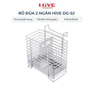  Hộp  ống  đựng đũa muỗng inox 304 HiVE DG-SJ 