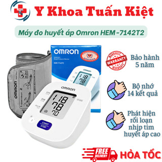 ✅ Máy đo huyết áp Omron HEM-7142T2 và bộ đổi điện