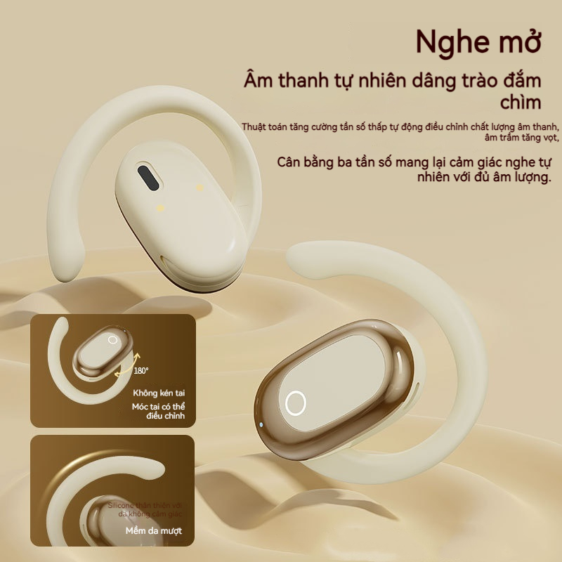 Tai nghe nhét OWS Bluetooth 5.4 Độ trễ thấp Tai nghe chơi game HiFi Stereo giảm tiếng ồn | BigBuy360 - bigbuy360.vn