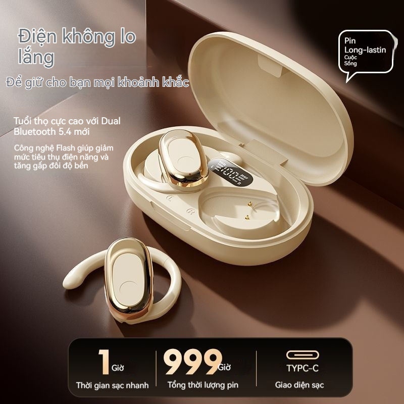 Tai nghe nhét OWS Bluetooth 5.4 Độ trễ thấp Tai nghe chơi game HiFi Stereo giảm tiếng ồn | BigBuy360 - bigbuy360.vn