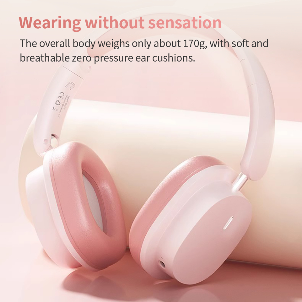 Tai Nghe Chụp Tai Bluetooth 5.3 T3 Thời Trang Và Phong Cách Âm Bass Ấm Sống Động Có Mic Đàm Thoại Cho Học Tập Giải Trí | BigBuy360 - bigbuy360.vn