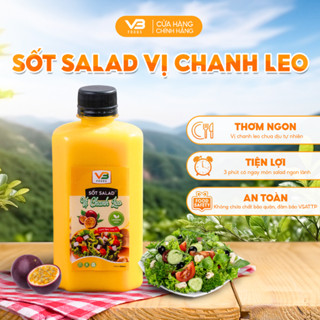 Sốt salad chanh leo VB Foods 330ml sốt salad rau hoa quả sốt chấm hải sản