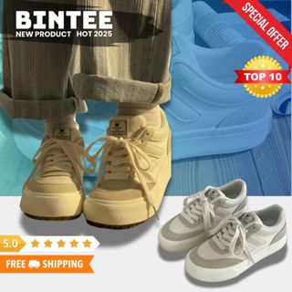 Giày Thể Thao Canvas Đi Học Đi Chơi, Đế Tăng Chiều Cao Nam Nữ - BINTEE FASHION