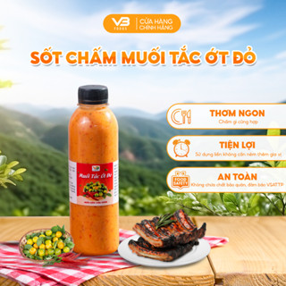Sốt chấm muối tắc ớt đỏ VB Foods 330ml