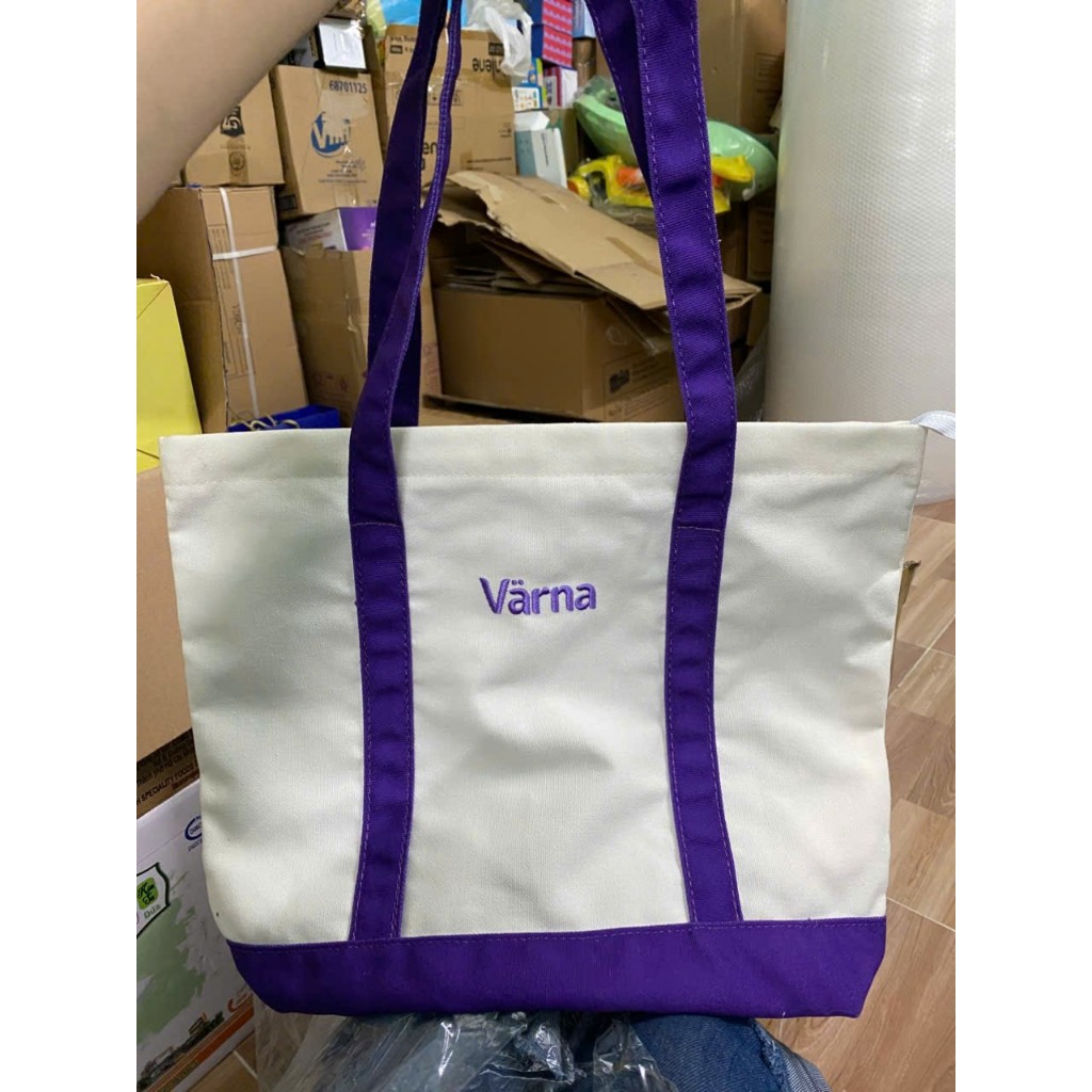 TÚI VẢI CANVAS QUÀ TẶNG SỮA VARNA