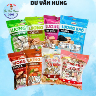Lương Khô Mini Fucuco Túi 400g / 1Kg Mix 12 Vị Bổ Sung Năng Lượng Tốt