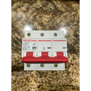 Atomat 3 pha 100A hàng xịn Delixi