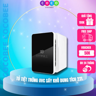  Máy tiệt trùng sấy khô UVC  COCOBEE tiệt trùng ti giả bình sữa và các dụng cụ cho bé tiện cho mẹ dung tích 20L 