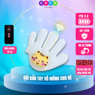 Gối bàn tay vỗ mông cho bé COCOBEE, chống giật mình cho bé, giảm chướng bụng khó tiêu, giúp bé ngủ ngon