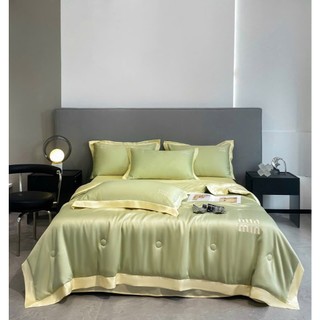 BỘ CHĂN GA GỐI LỤA THÊU CAO CẤP