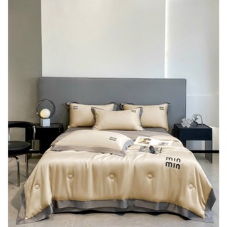 BỘ CHĂN GA GỐI LỤA THÊU CAO CẤP