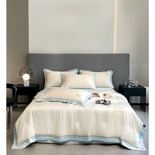 BỘ CHĂN GA GỐI LỤA THÊU CAO CẤP