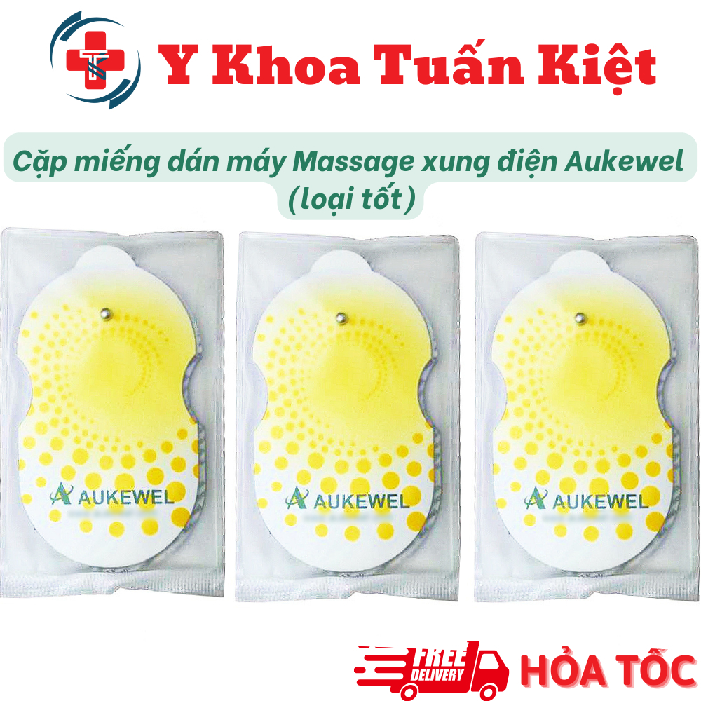 ✅ Cặp miếng dán máy Massage xung điện Aukewel (loại tốt)