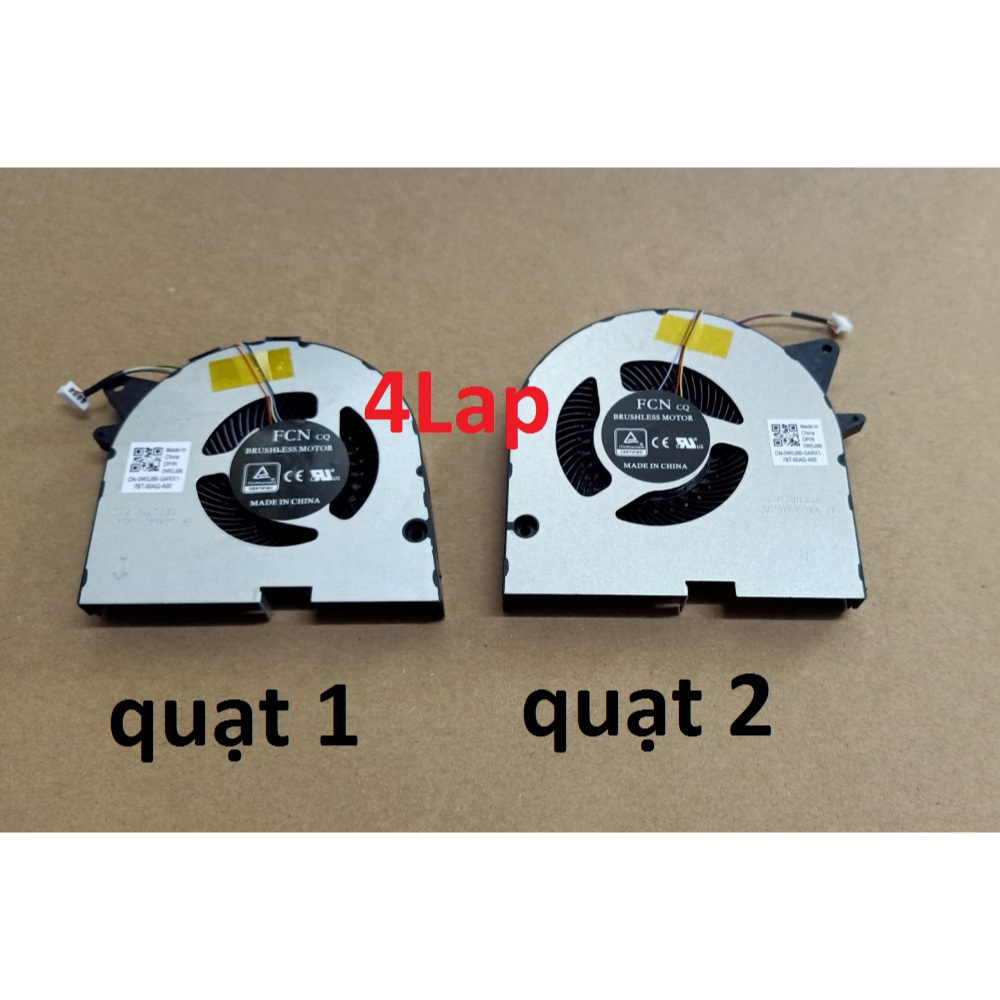 Thay Quạt tản nhiệt CPU GPU laptop Lenovo Legion 81LE Y7000P Y530P Y540P Y545 Y7000P-2019 XRF501105P