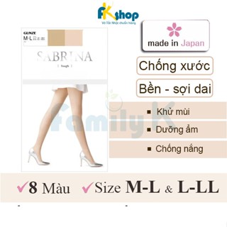  Chính hãng  Quần tất Nhật SABRINA dòng Tough chống xước dai bền đẹp mặc hàng ngày chống nắng 