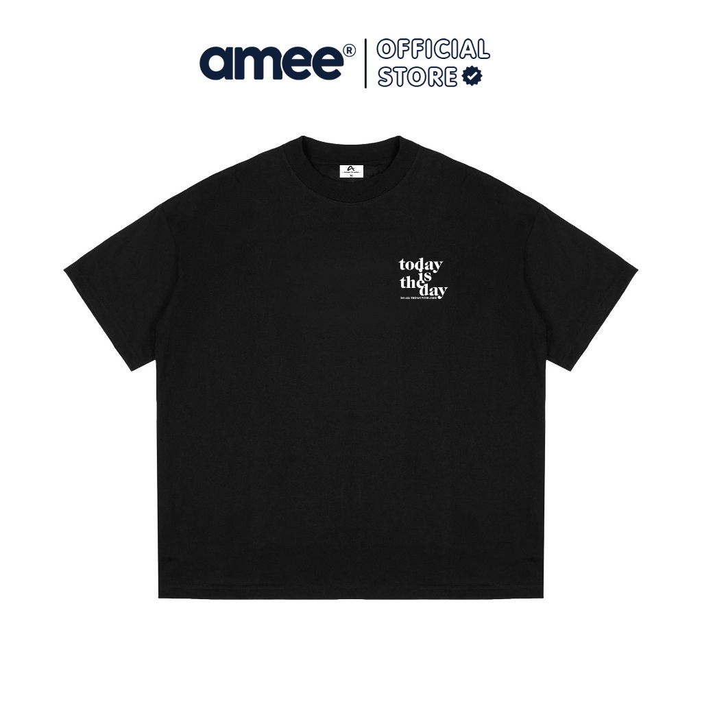 Áo Thun BOXY Unisex Local Brand Amee Studio / Today, 100% Cotton 250gsm | BigBuy360 - bigbuy360.vn
