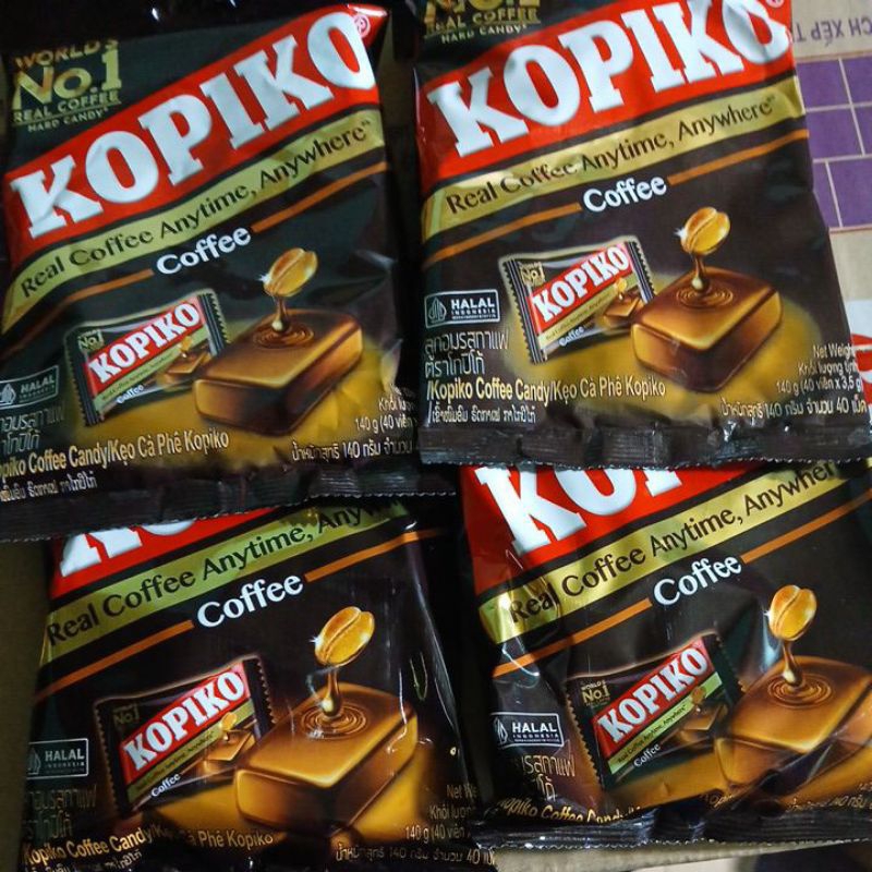 COMBO 10 gói kẹo KOPIKO  cà phê 140g