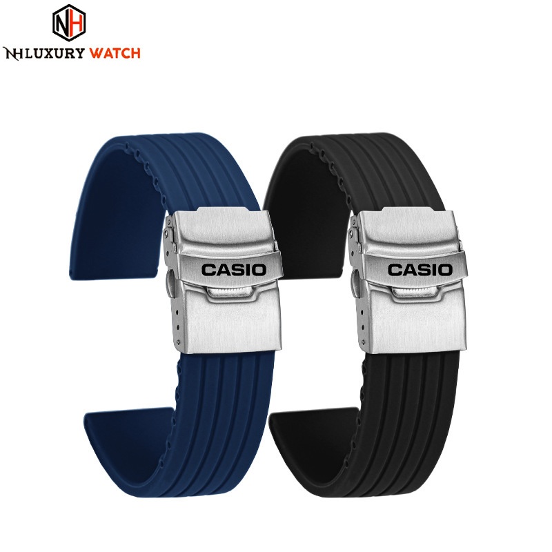 Dây Đeo Cao Su [36lg] Cho Đồng Hồ casio efr-303 517 500 mtp-1374d
