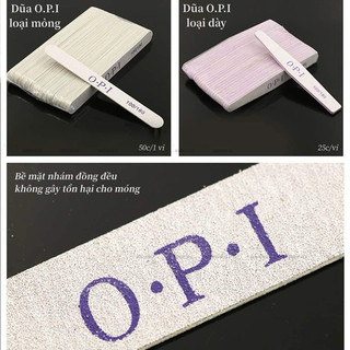 COMBO Dũa mỏng opi bán theo vỉ 50c