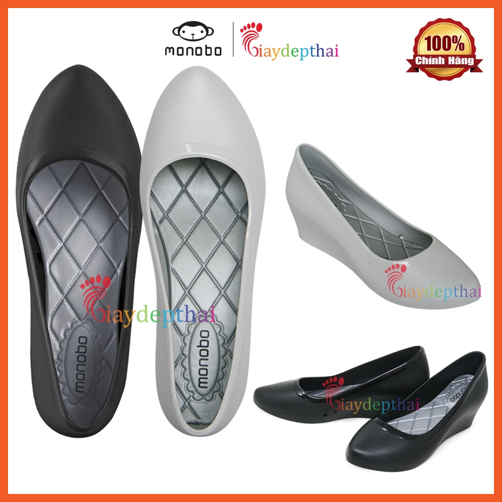 [Đế Cao 5cm] Giày nhựa Thái Lan Monobo Berry