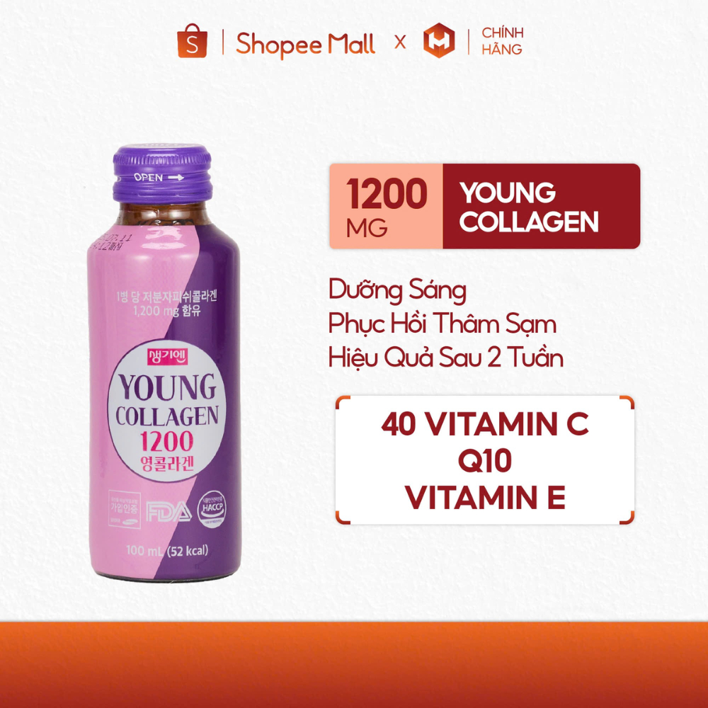 Nước Uống Đẹp Da Young Collagen 1200mg - JK Ginsengking