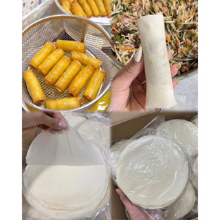  Vỏ bò bía đậu xanh cuốn nem 100 lá đủ sz 16cm 18cm 20cm sx tại xưởng 