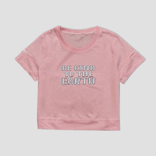 Áo thun nữ croptop Gavani akh King to the earth