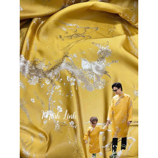 Gấm tafta hoa đào (3 màu)