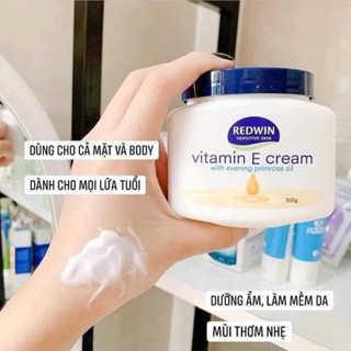 Kem Dưỡng Ẩm Redwin Vitamin E Cream 300g Úc
