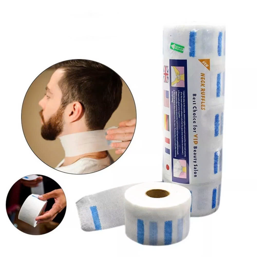 Cây Giấy Quấn Cổ Loại 1 Cao Cấp, Bộ 5 Cuộn Giấy Quấn Cổ Dùng Cho Tiệm Salon Tóc Barber