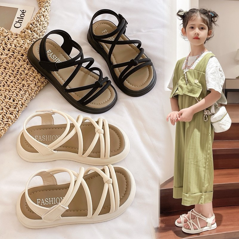 Sandal quai tết cho bé gái đế mềm êm chống trơn trượt