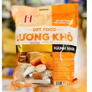 (Tiemnhaming) Lương khô vị hạnh nhân HT-Food 400g