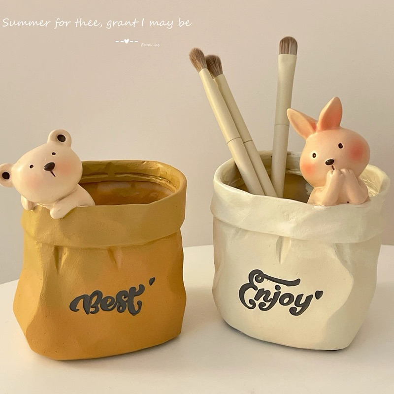 Lọ đựng bút cute bằng gốm làm quà tặng siêu xinh