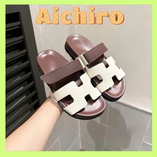 (Đặt tăng 1 size) Dép lê chữ H quai ngang bản mới đế cao su, dép nữ HM màu mận chín mới hot hit