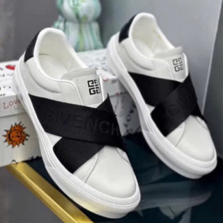 GIÀY SLIPON GI.VEN.CHY/ GIÀY LƯỜI NAM GVC QUAI CHUN CHÉO