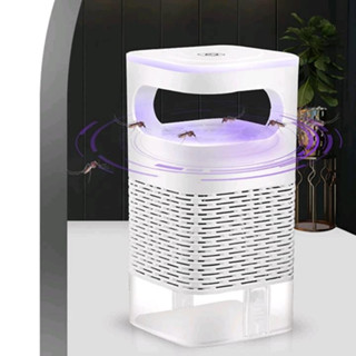 Đèn bắt muỗi diệt côn trùng thông minh, máy bắt muỗi kiêm đèn ngủ có cổng sạc USB ( Mầu Trắng )