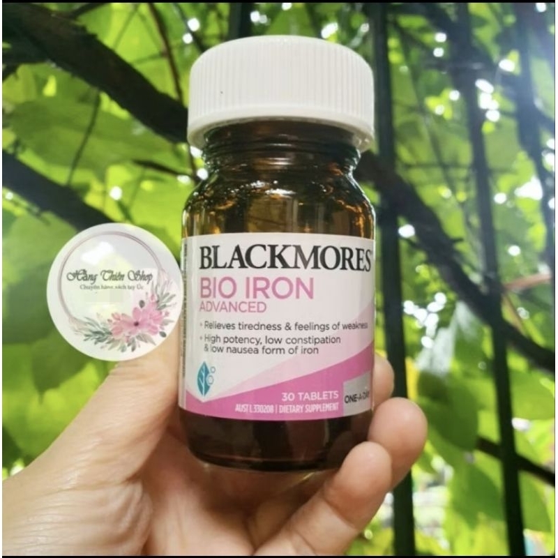 Viên bổ sung sắt Blackmores Bio Iron Advance 30 viên