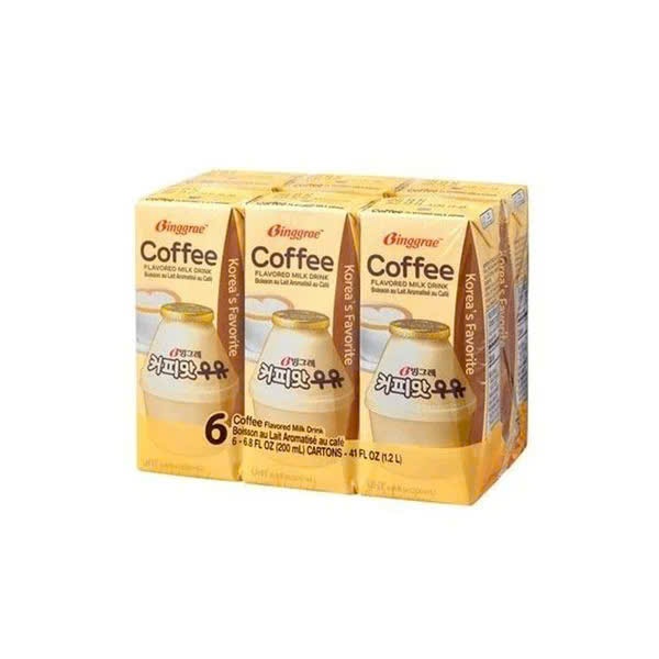 Sữa Hàn Quốc Binggrae vị Coffee (lốc 6 hộp)