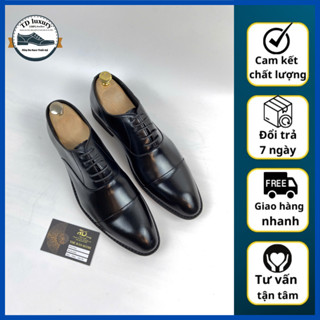 Giày tây nam công sở cao cấp da bò kiểu dáng oxford cổ điển - giày tây nam công sở