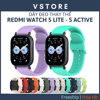  Dây đeo Redmi Watch 5 Lite 5 Active đầu gài KIM LOẠI chắc chắc đủ màu VSTORE HCM 