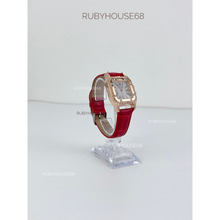 Trụ trưng đồng hồ acrylic đẹp cho shop Rubyhouse68