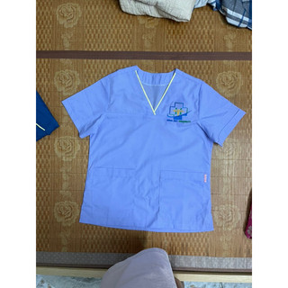 Áo blouse cổ tim viền mầu