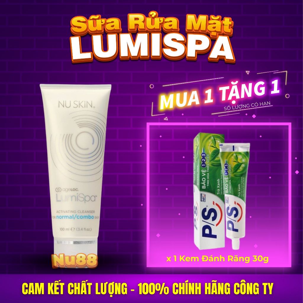 Sữa Rửa Mặt Lumispa Nuskin Nu88
