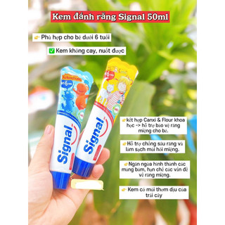 👼Kem Đánh Răng Trẻ Em Signal Milchzahn