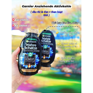 Bộ ba gội + xả + ủ tóc Garnier 🍃🍃🍃