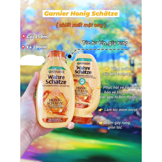 Bộ ba gội + xả + ủ tóc Garnier 🍃🍃🍃